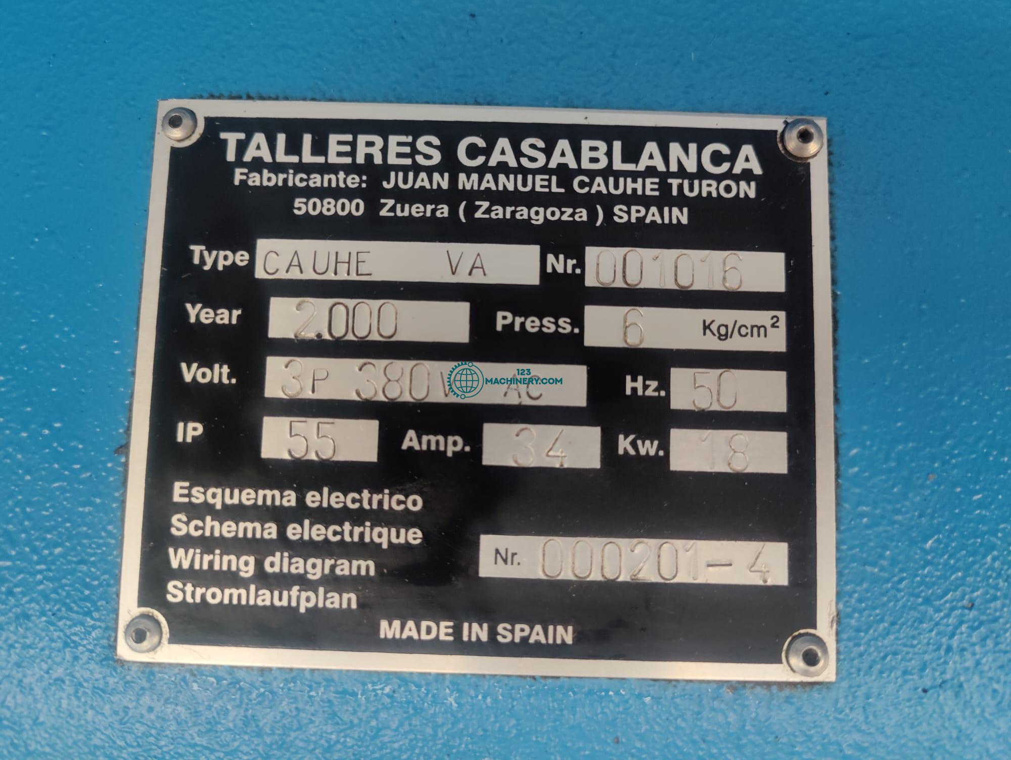 Used Cauhe VA ( 1450 x 1850 mm ) die cutting machine